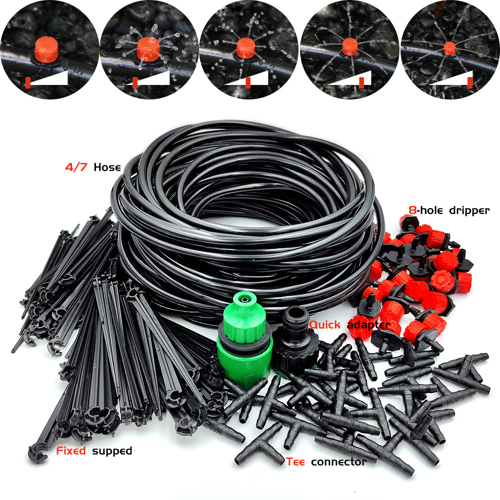 Urban Farming System - Sera 15M-30M DIY damla sulama sistemi
