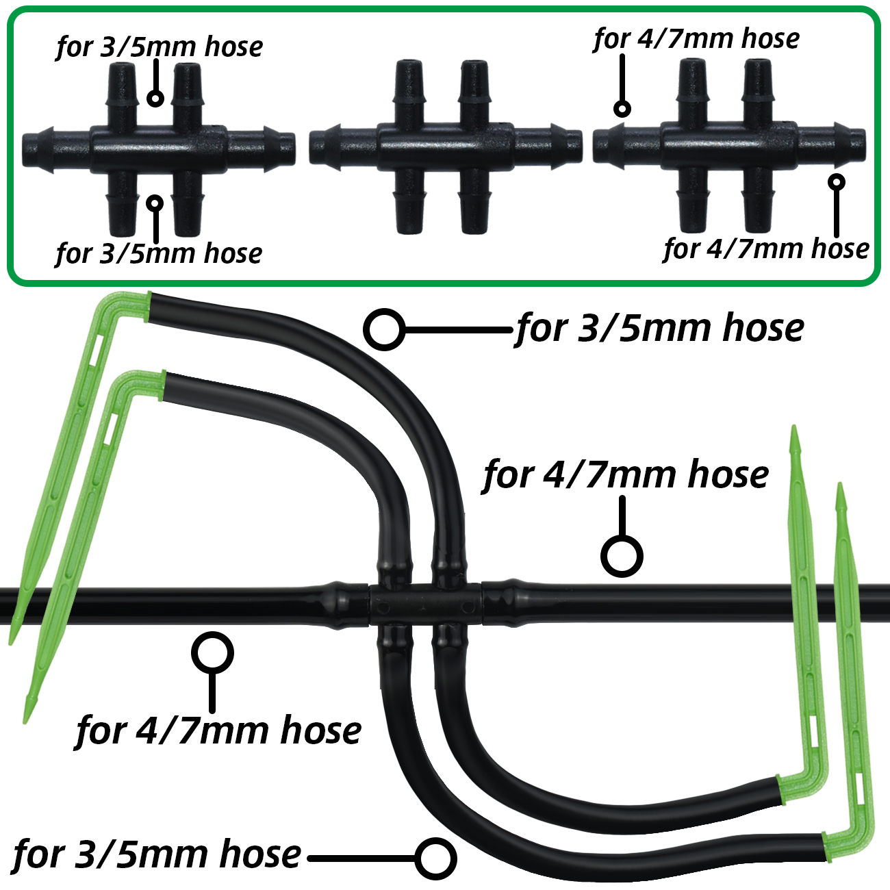 KESLA bahçe 4/7mm 3/5mm hortum - Urban Farming System incelemesi ve fiyatı